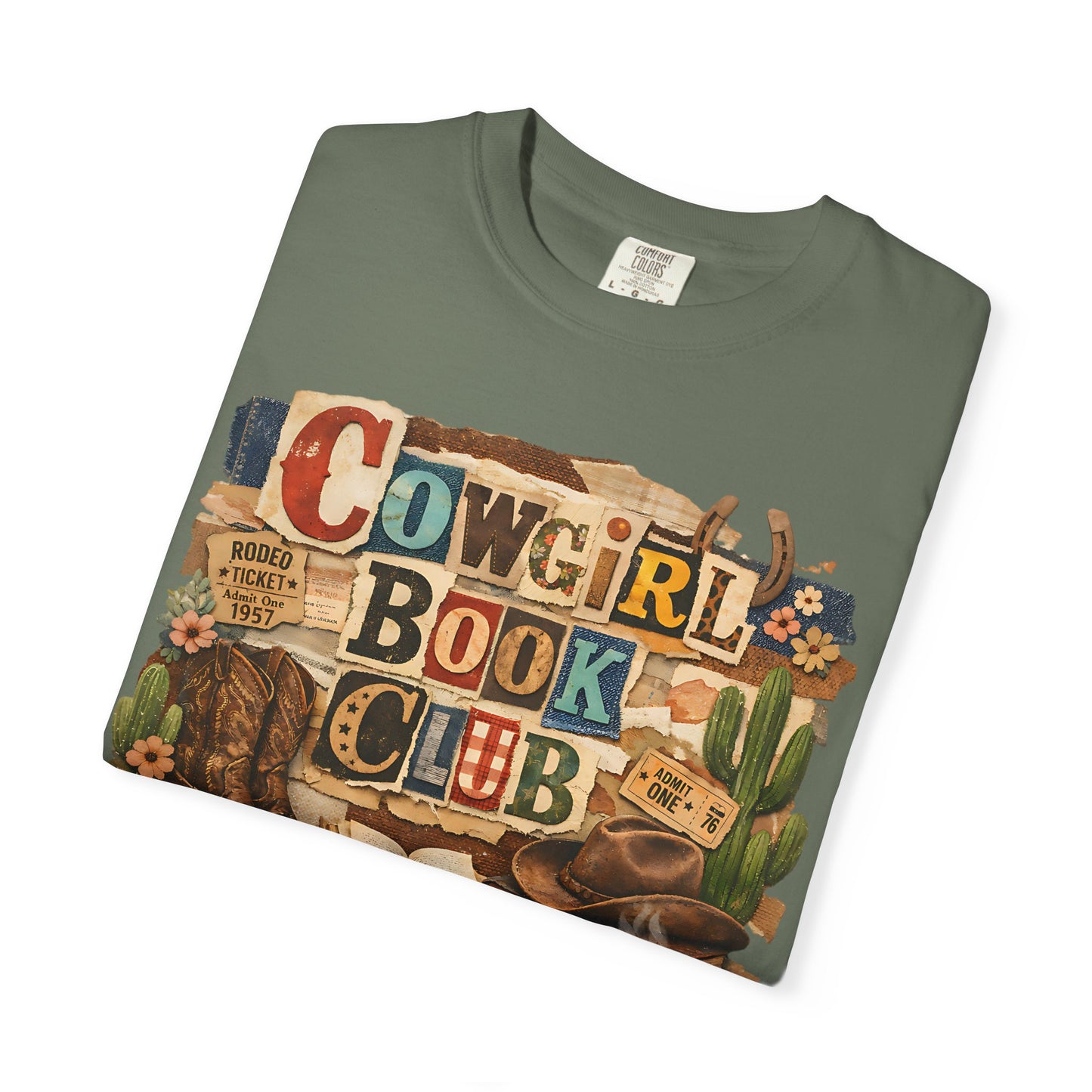 Cowgirl Book Club T-shirt | Western Bookish Cowboy Romance Reader Western Book Lover Country Bookish Tee Gift For Her Country Girl
