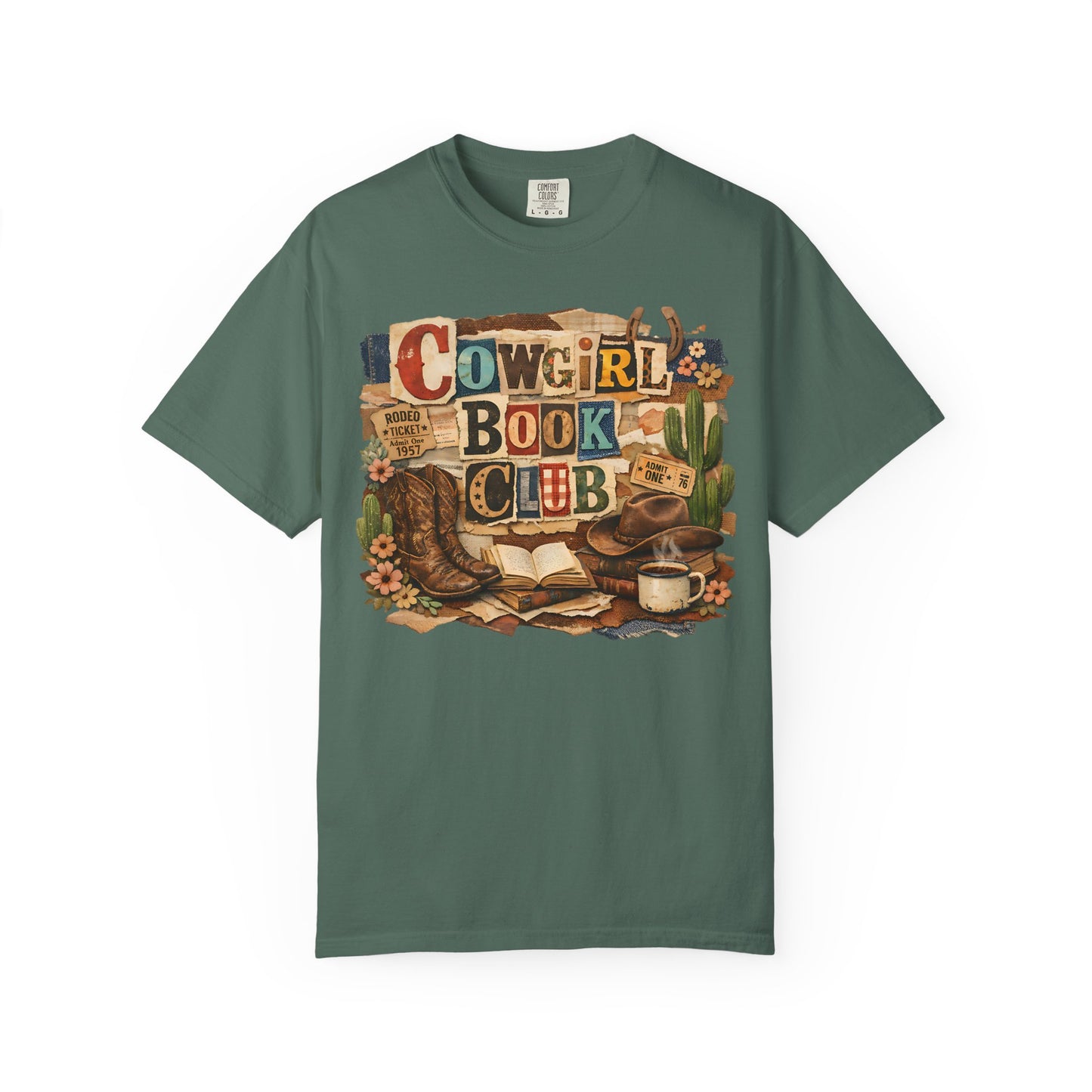 Cowgirl Book Club T-shirt | Western Bookish Cowboy Romance Reader Western Book Lover Country Bookish Tee Gift For Her Country Girl