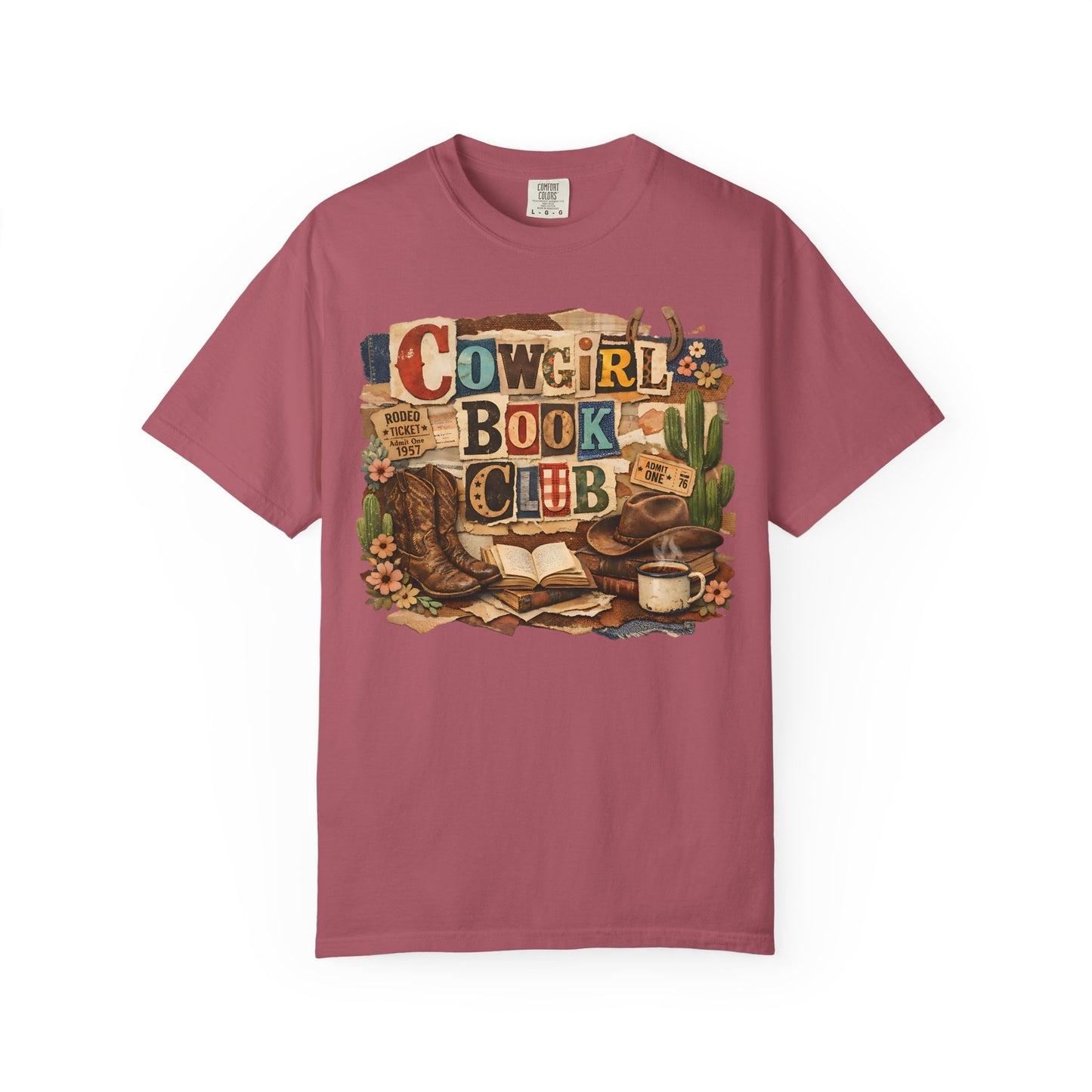 Cowgirl Book Club T-shirt | Western Bookish Cowboy Romance Reader Western Book Lover Country Bookish Tee Gift For Her Country Girl