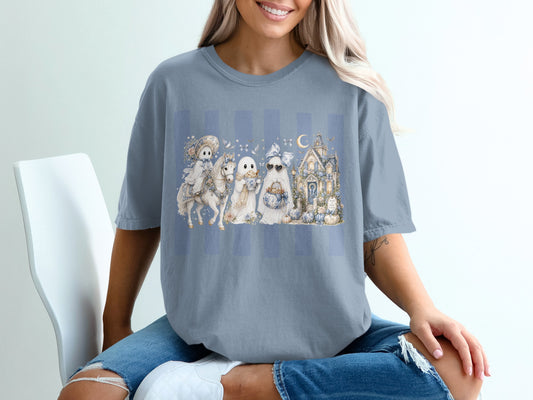 Blue t