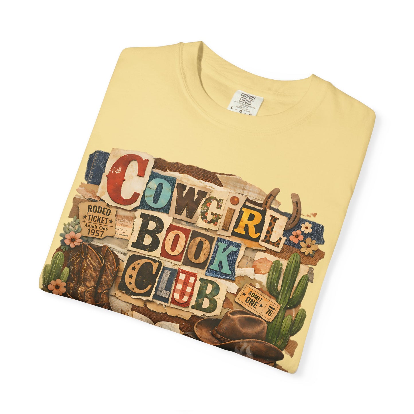Cowgirl Book Club T-shirt | Western Bookish Cowboy Romance Reader Western Book Lover Country Bookish Tee Gift For Her Country Girl