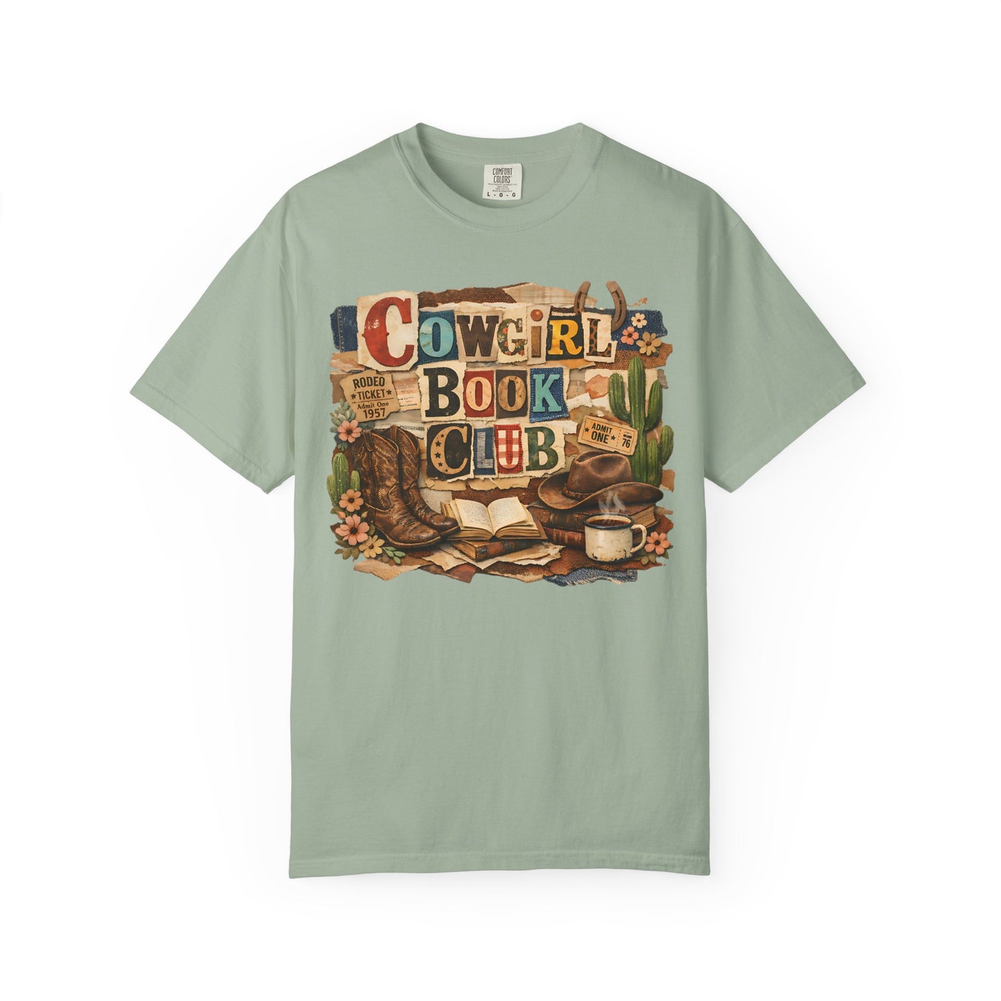 Cowgirl Book Club T-shirt | Western Bookish Cowboy Romance Reader Western Book Lover Country Bookish Tee Gift For Her Country Girl