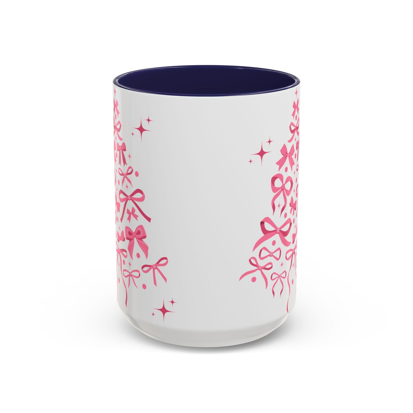 Whimsical Ribbon Christmas Tree Mug