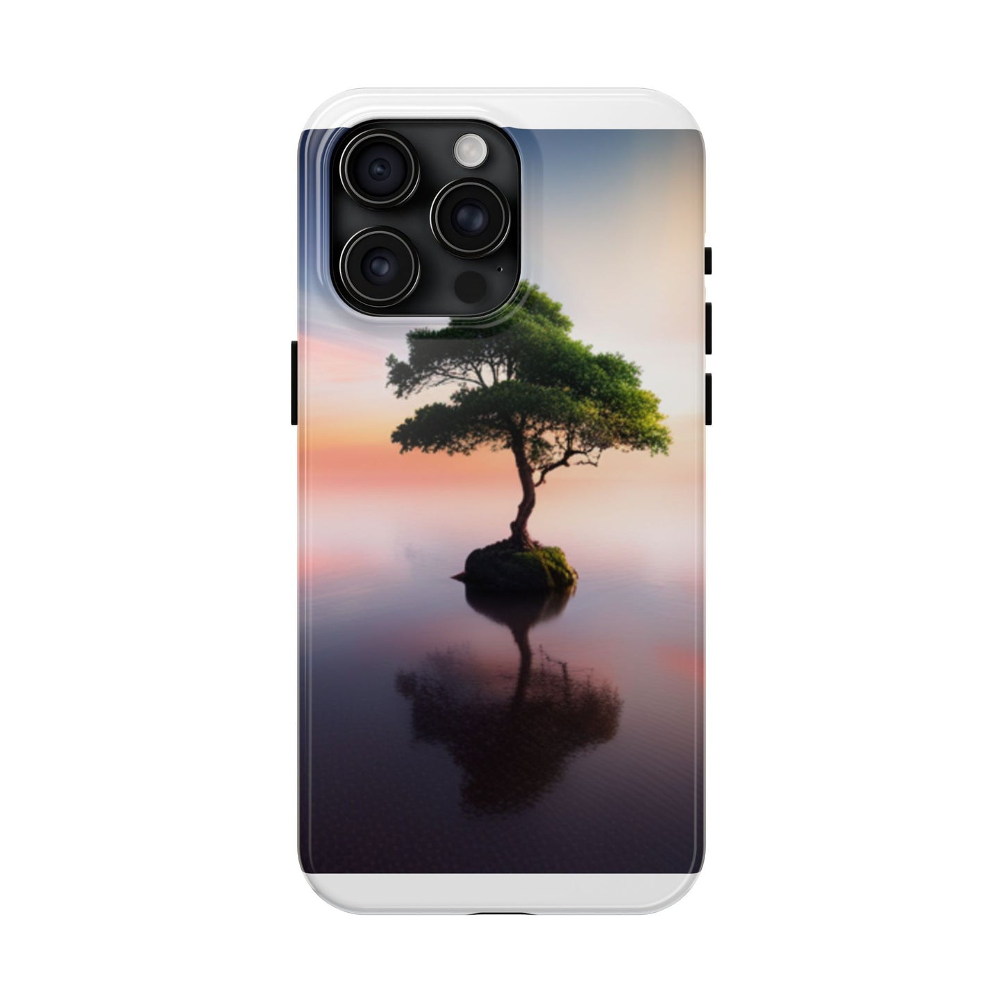 Serene Tree Tough Phone Cases