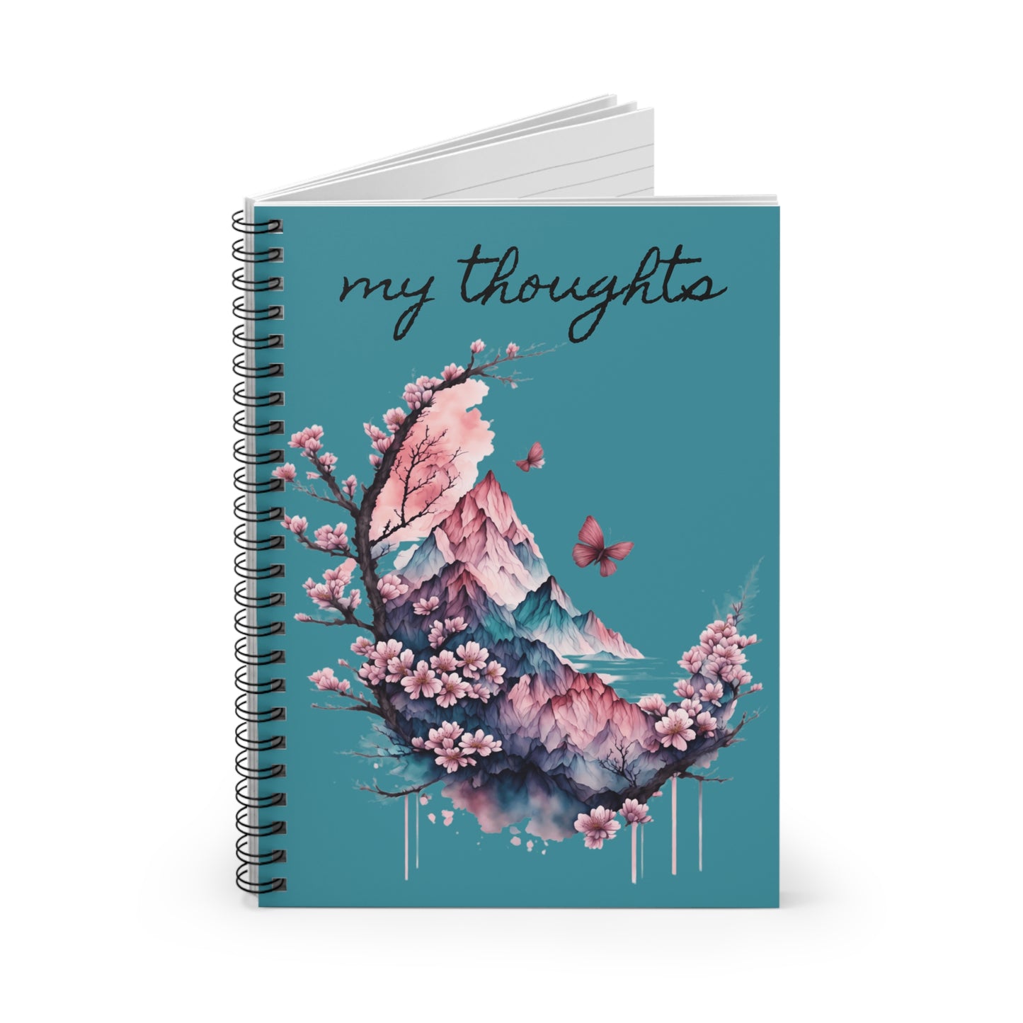 My Thoughts Mountain View Journal/Notebook