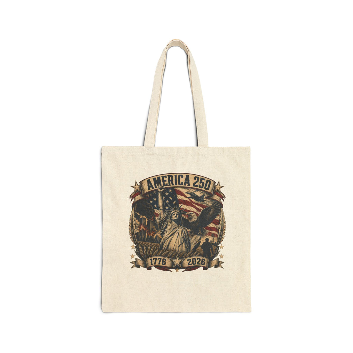 Cotton Canvas Tote Bag