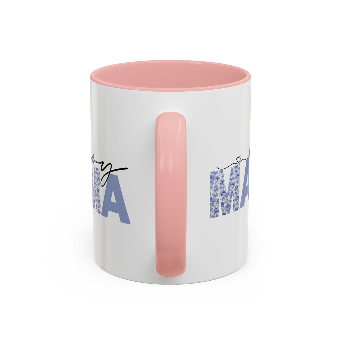 Boy Mama Floral Heart Mug | Cute Mom Life Coffee Cup, Perfect Gift for Mothers