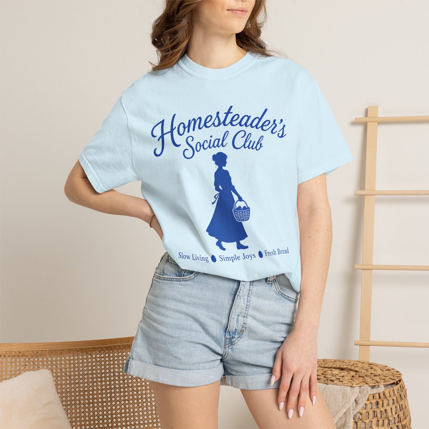 Homesteader's Social Club T-shirt, Gardening Farm Tee