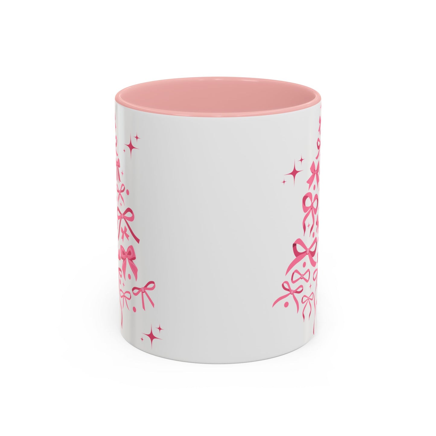 Whimsical Ribbon Christmas Tree Mug