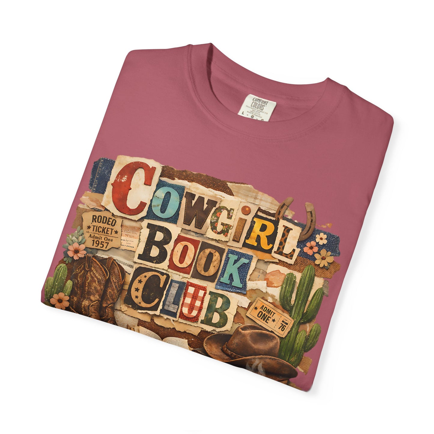 Cowgirl Book Club T-shirt | Western Bookish Cowboy Romance Reader Western Book Lover Country Bookish Tee Gift For Her Country Girl