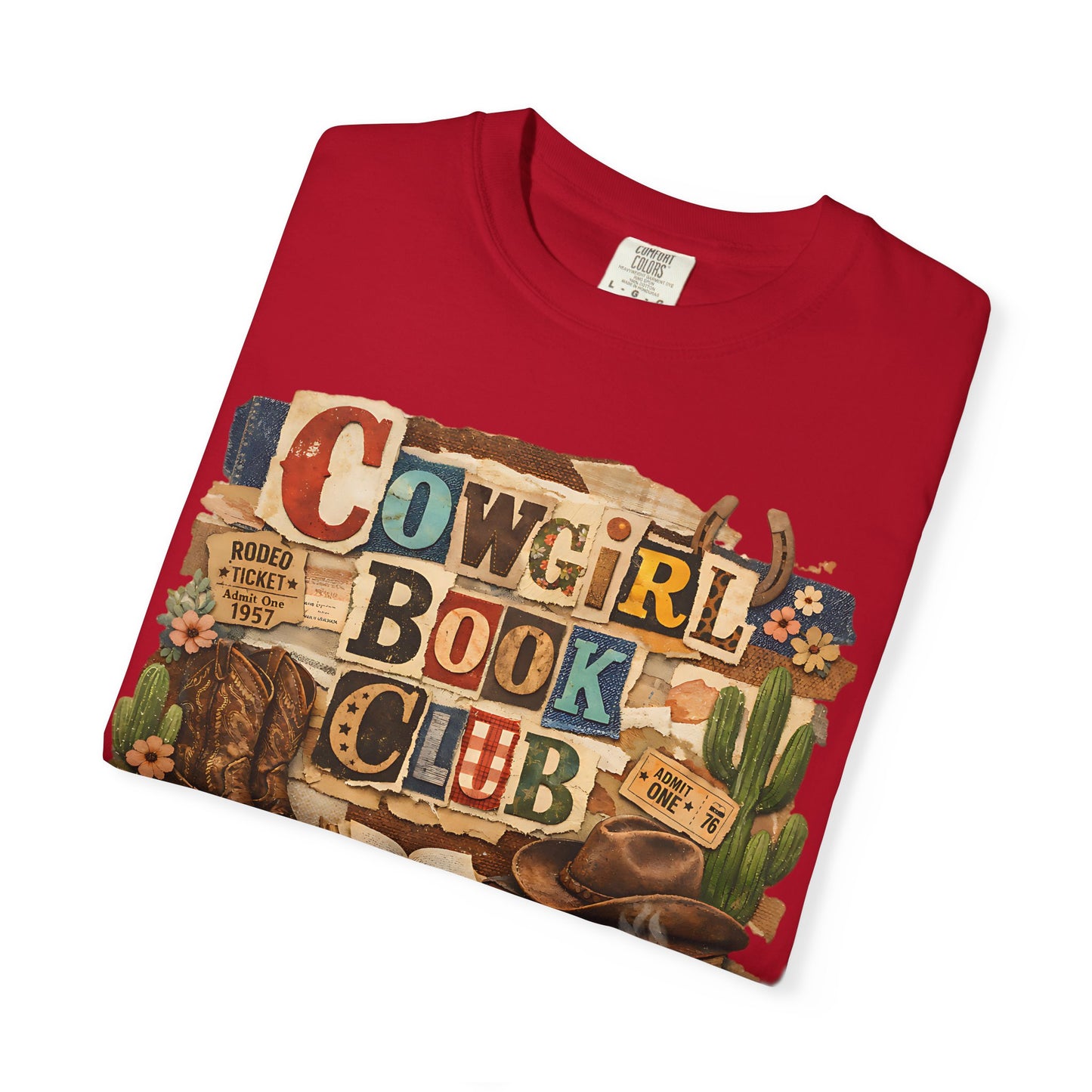 Cowgirl Book Club T-shirt | Western Bookish Cowboy Romance Reader Western Book Lover Country Bookish Tee Gift For Her Country Girl