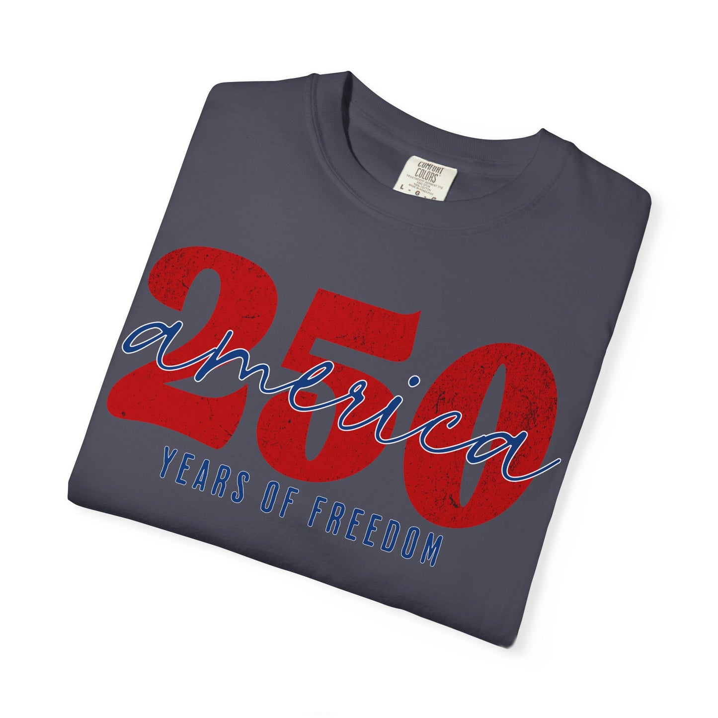 America Celebrates 250 Years of Freedom 4th of July Patriotic T-shirt