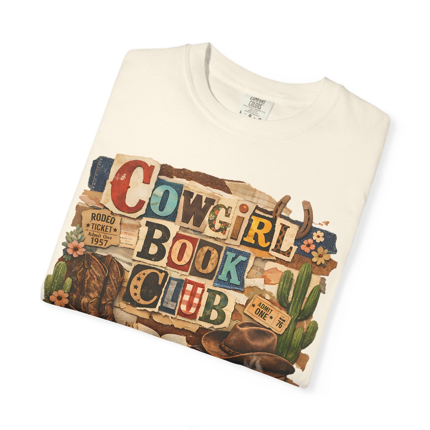 Cowgirl Book Club T-shirt | Western Bookish Cowboy Romance Reader Western Book Lover Country Bookish Tee Gift For Her Country Girl