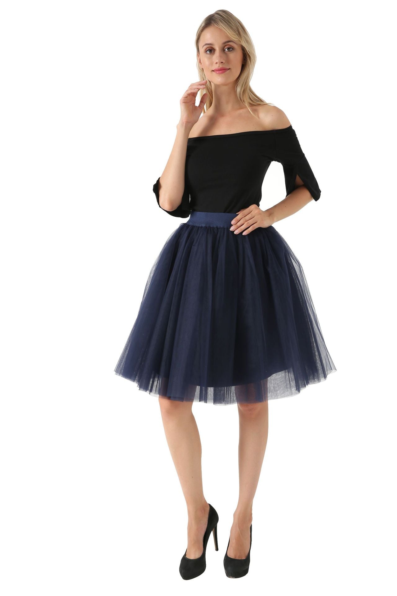 Women's 5-Layer Tulle Skirt