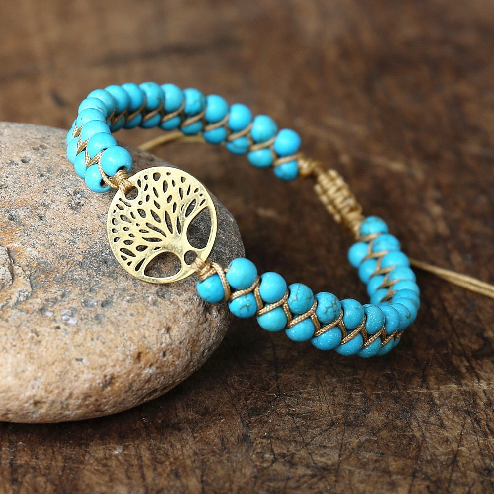 Handmade Tree of Life Charm Bracelet