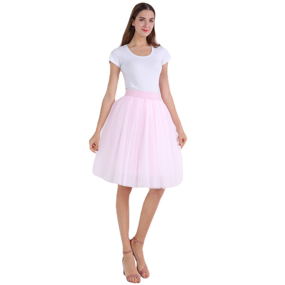 Women's 5-Layer Tulle Skirt