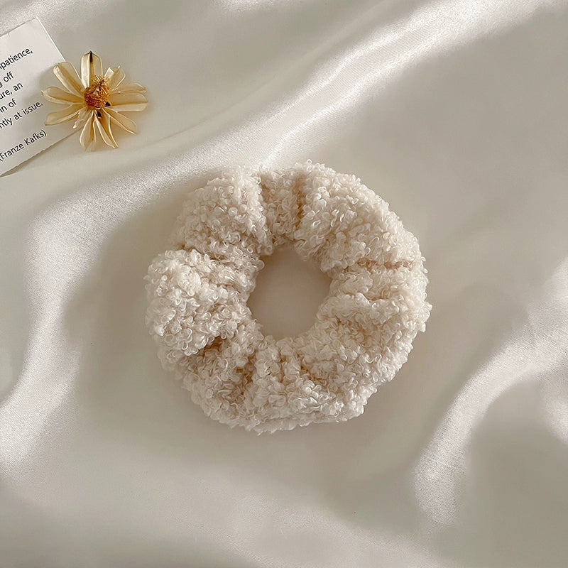 Boho Plush Hair Scrunchie