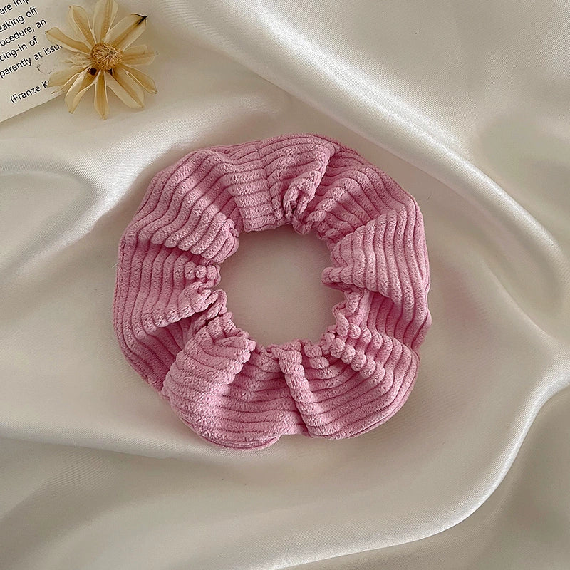Boho Plush Hair Scrunchie