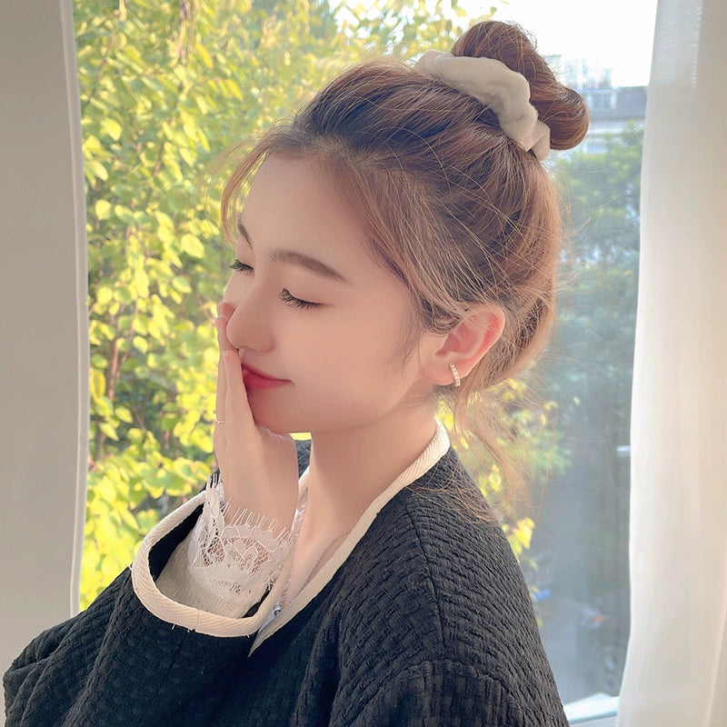 Boho Plush Hair Scrunchie