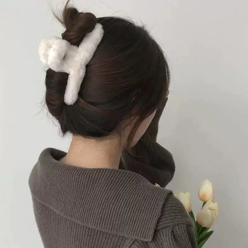 Plush Hair Clip