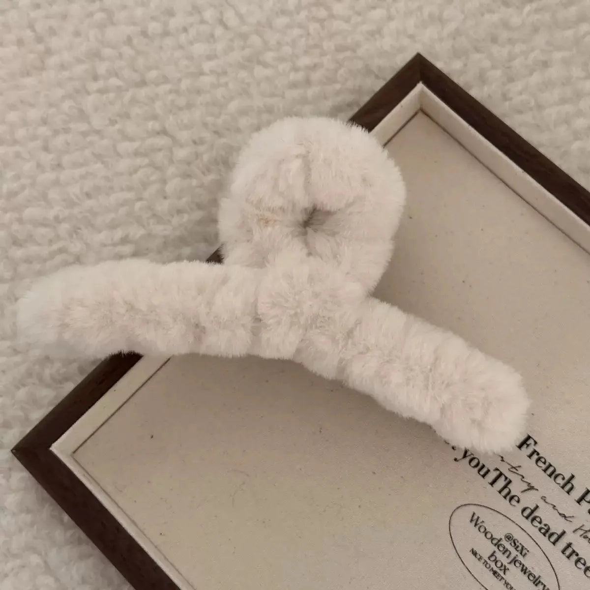 Plush Hair Clip