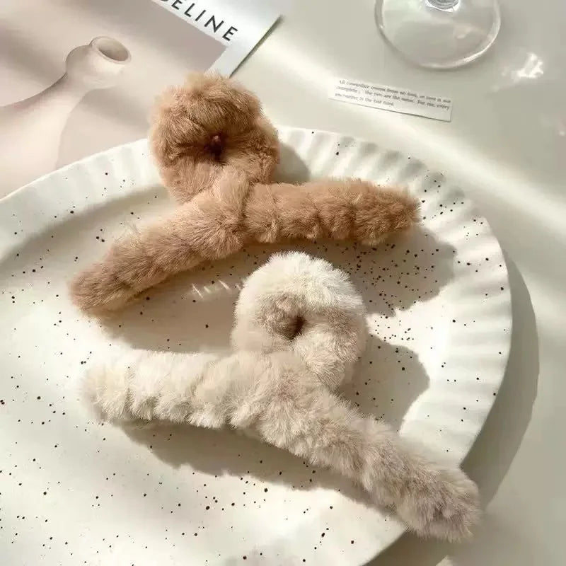 Plush Hair Clip