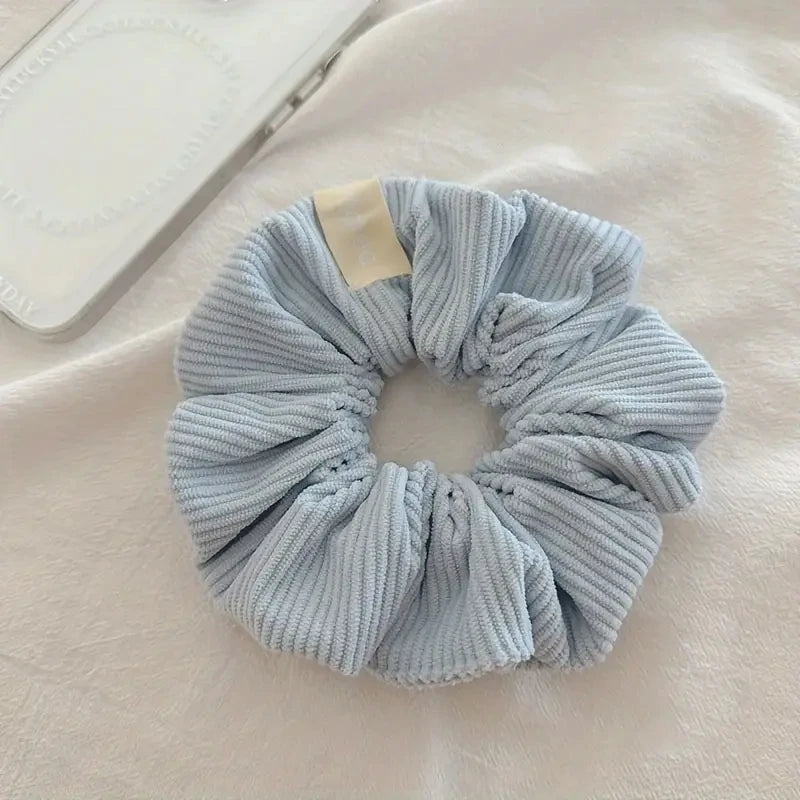 Corduroy Hair Scrunchy