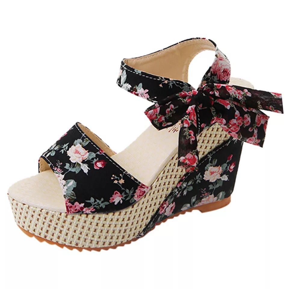 Wedge Lace Sandal
