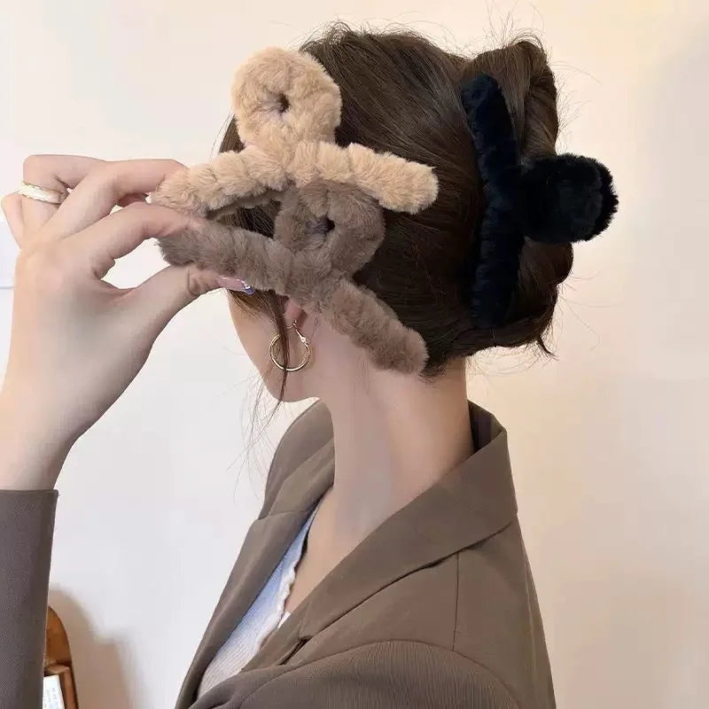 Plush Hair Clip