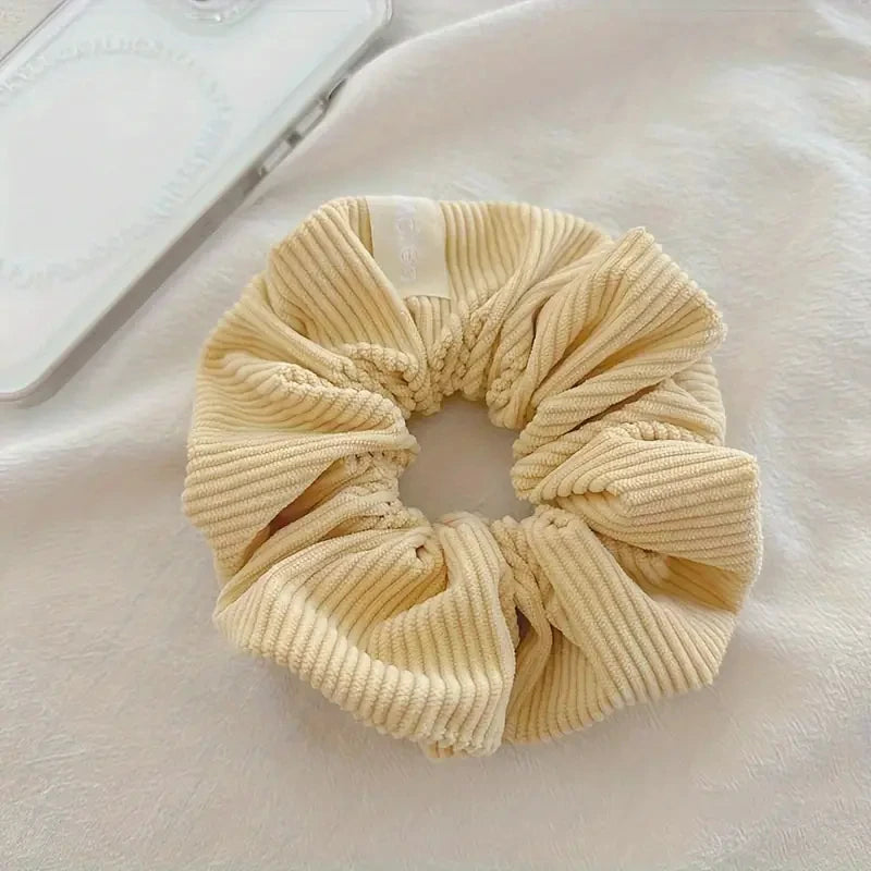 Corduroy Hair Scrunchy