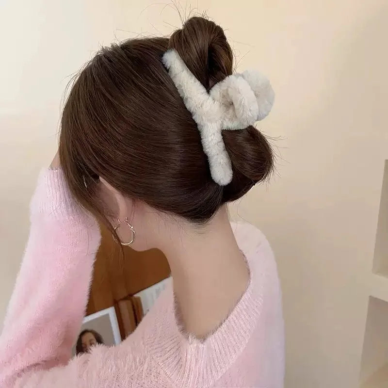 Plush Hair Clip