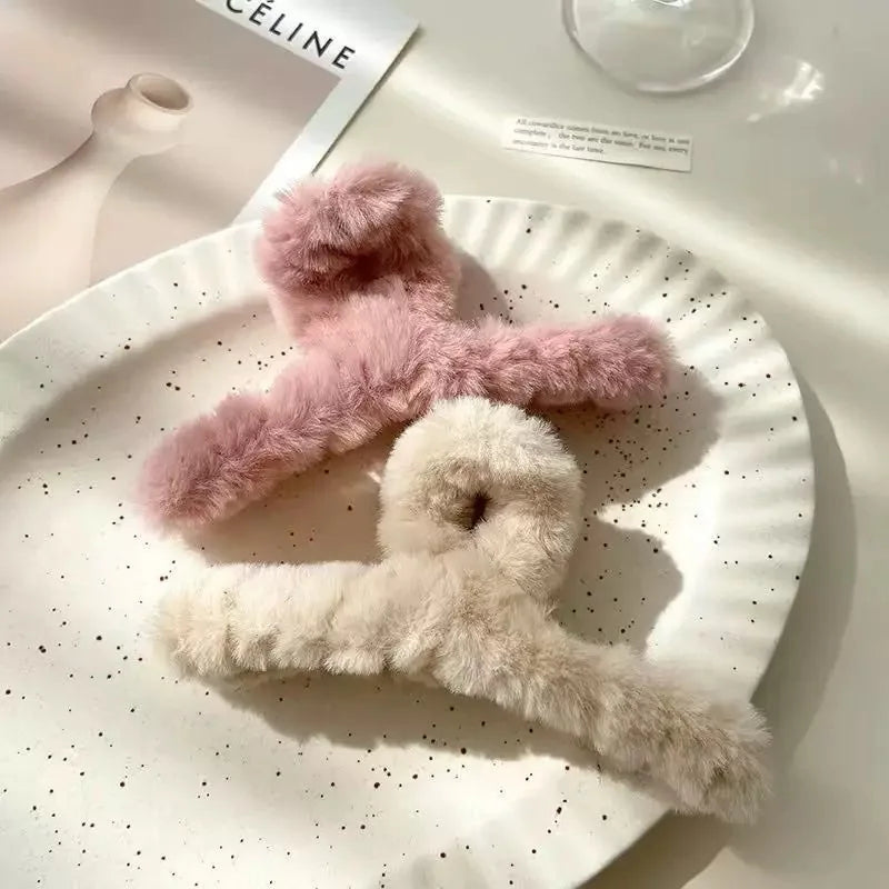 Plush Hair Clip