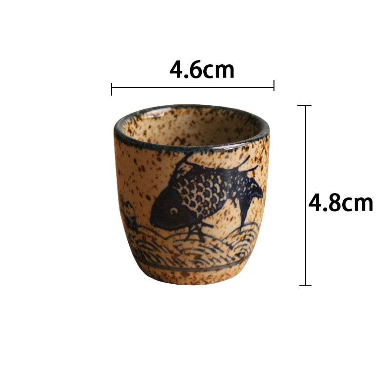 Japanese-style cup set
