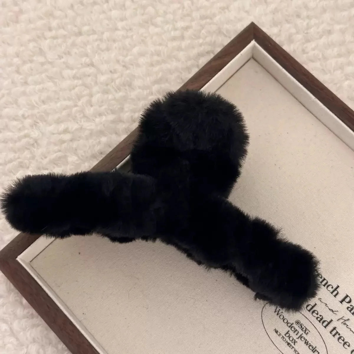 Plush Hair Clip