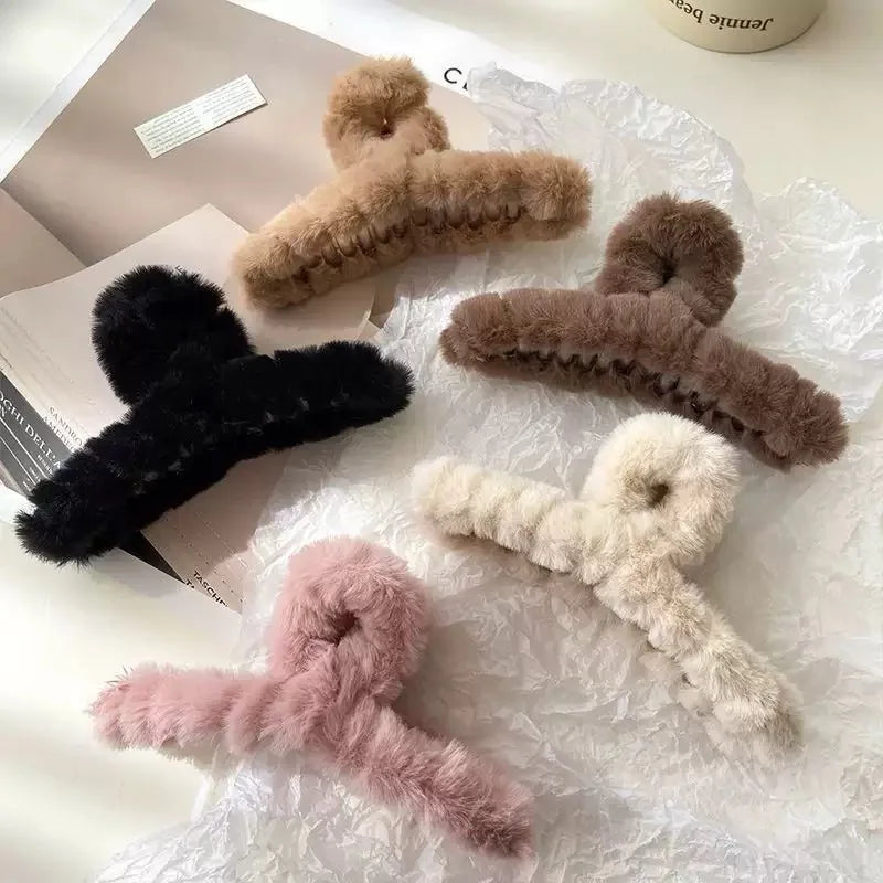 Plush Hair Clip