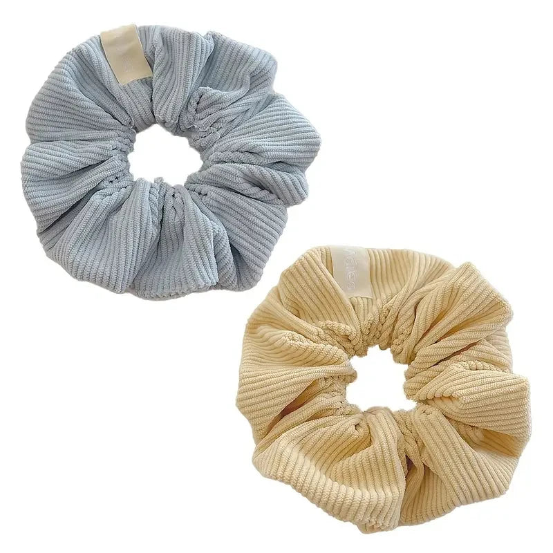Corduroy Hair Scrunchy