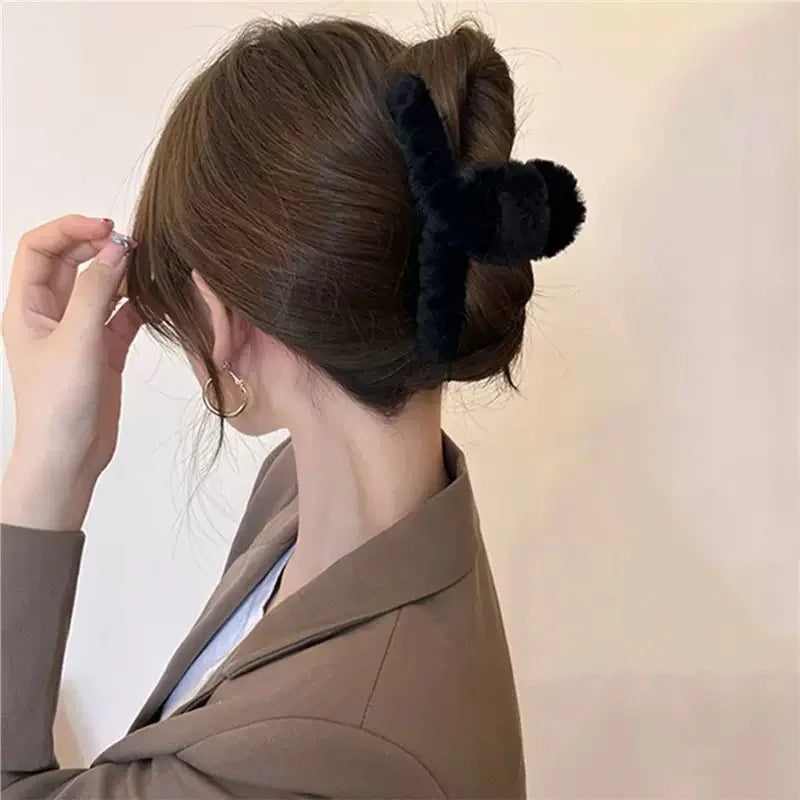 Plush Hair Clip