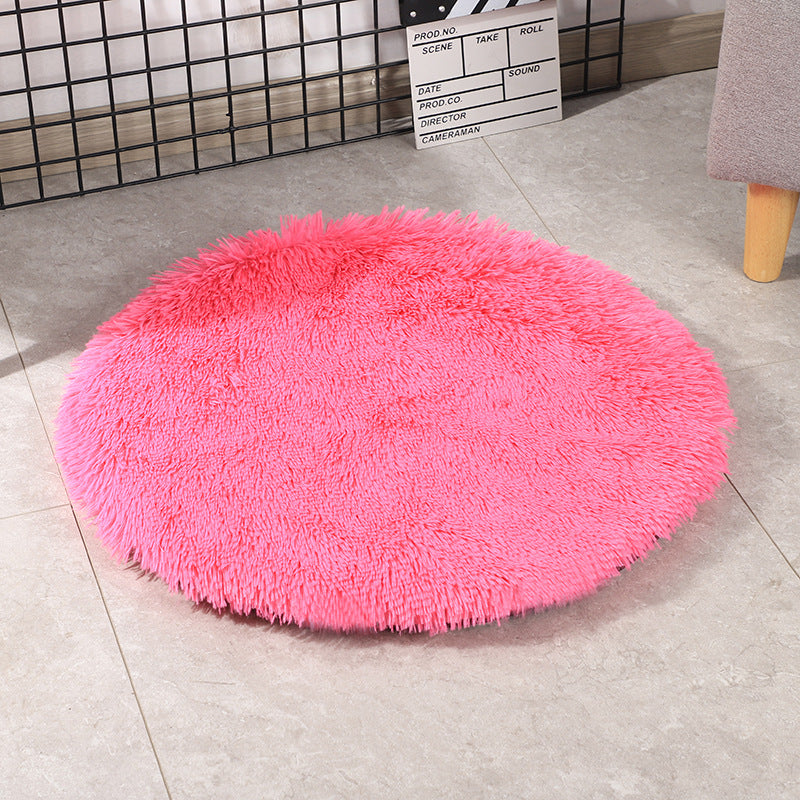 Fluffy Round Pet Bed