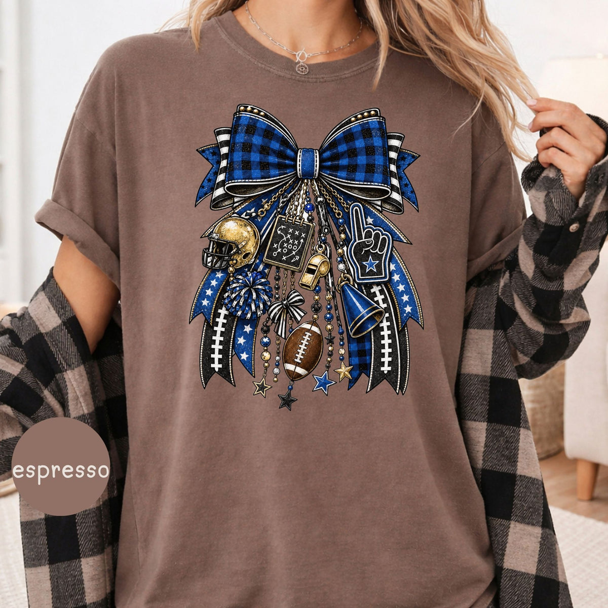 Game Day Shirt, Comfort Colors Football T-Shirt, Fall Football Tee, Team Spirit Apparel, Football Mom Shirt