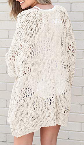 Lightweight Netted Crochet Cardigan