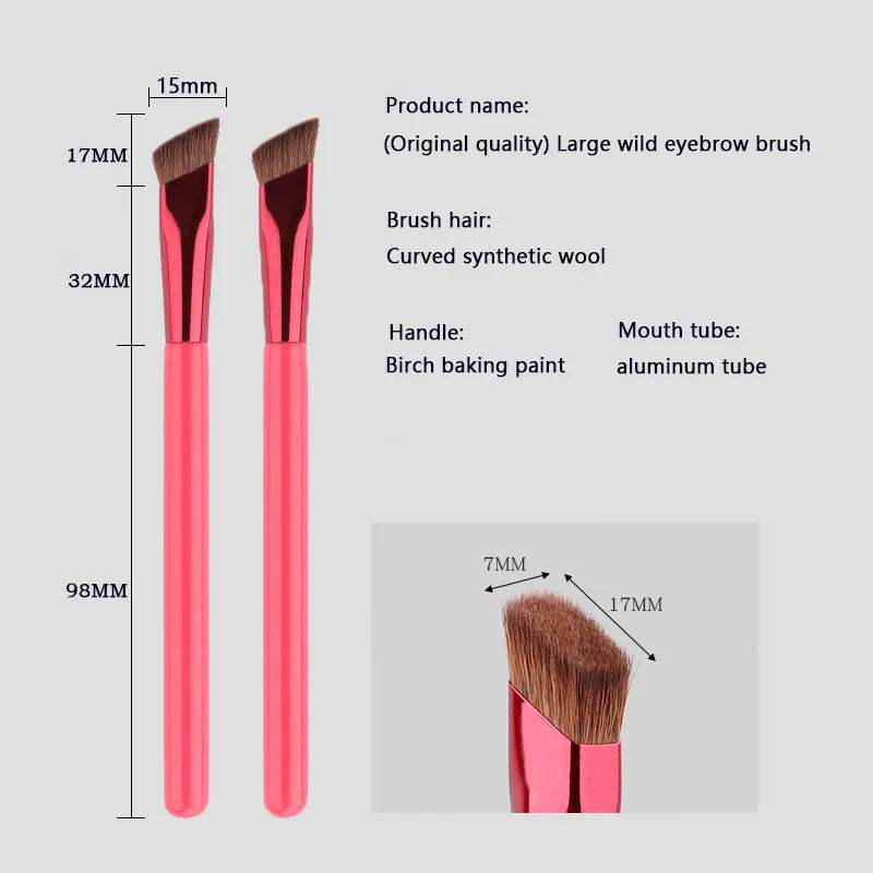 Blade Eyeliner Brush Ultra Thin Fine Angle Flat Eyebrow Brush Under The Eyes Place Makeup Brush Precise Detail Brush