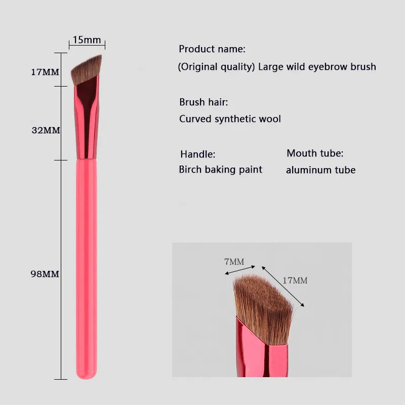 Blade Eyeliner Brush Ultra Thin Fine Angle Flat Eyebrow Brush Under The Eyes Place Makeup Brush Precise Detail Brush