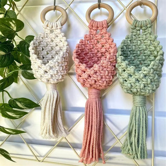 Macrame Wall Hanging Plant Holder