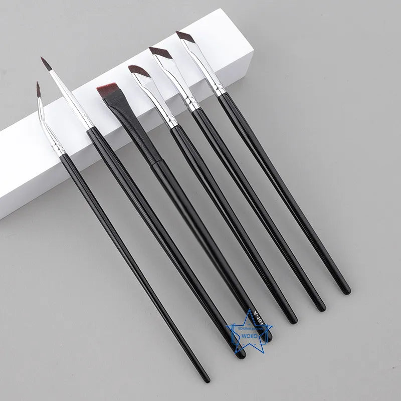 Blade Eyeliner Brush Ultra Thin Fine Angle Flat Eyebrow Brush Under The Eyes Place Makeup Brush Precise Detail Brush