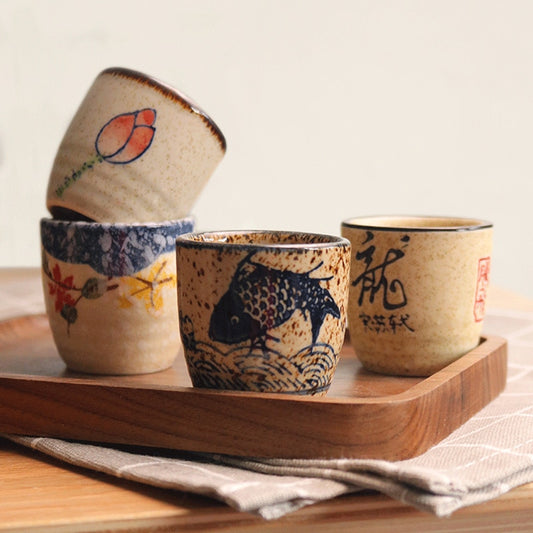 Japanese-style cup set