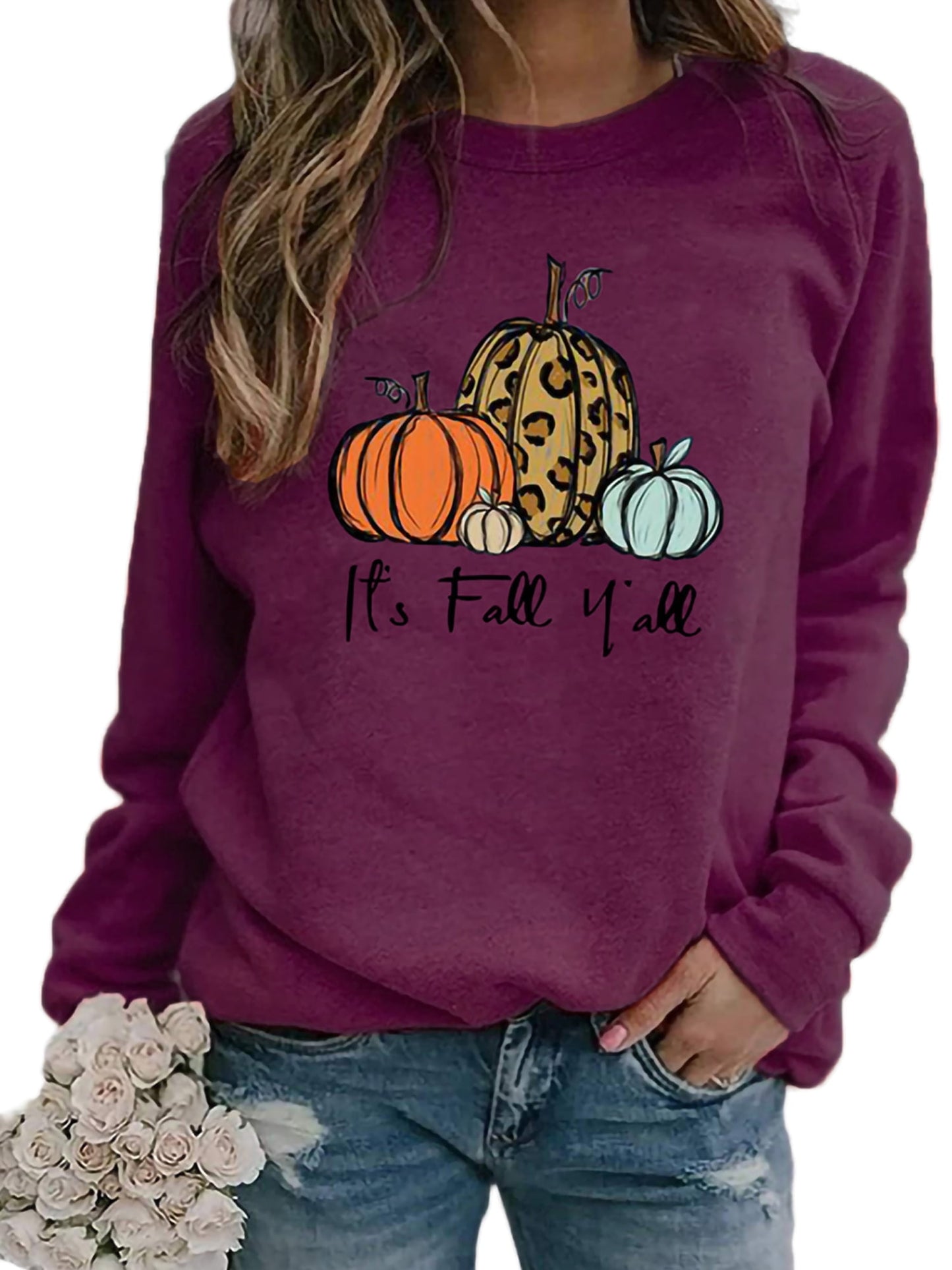 It's Fall Ya'll Lightweight Pullover Shirt